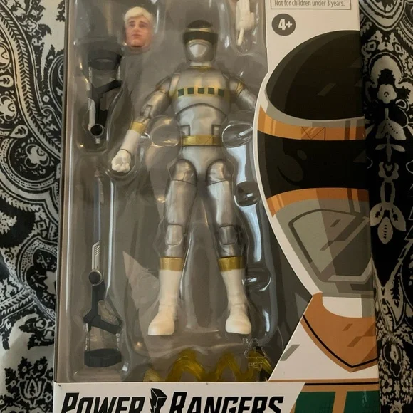Hasbro Power Rangers In Space Silver Ranger Figure - Picture 2 of 5